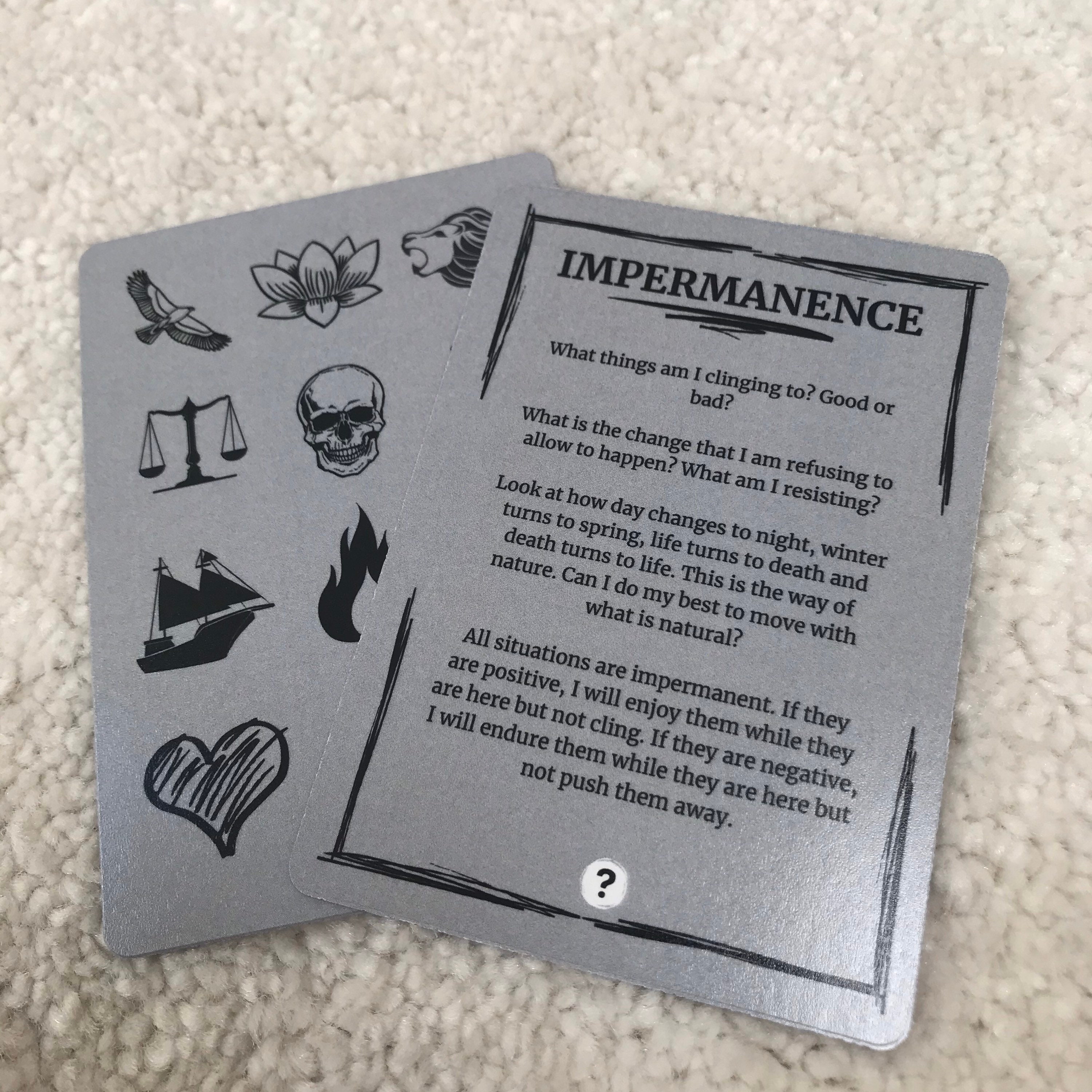 48 Stoic Exercise Cards Stoicism Journal Prompts Stoic | Etsy