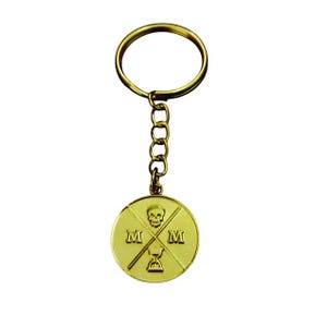 Memento Mori Keyring For Daily Stoic Reminders | Momento Mori Keyring Meditation Tools | Memento Mori Keychain | Momento Mori Stoic Keychain