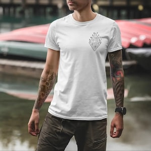Stoicism T-Shirt, Stoic T-Shirt, Marcus Aurelius T-Shirt, Amor Fati Memento Mori tshirt, Philosophy T-Shirt, Philosophy Gift Minimalist