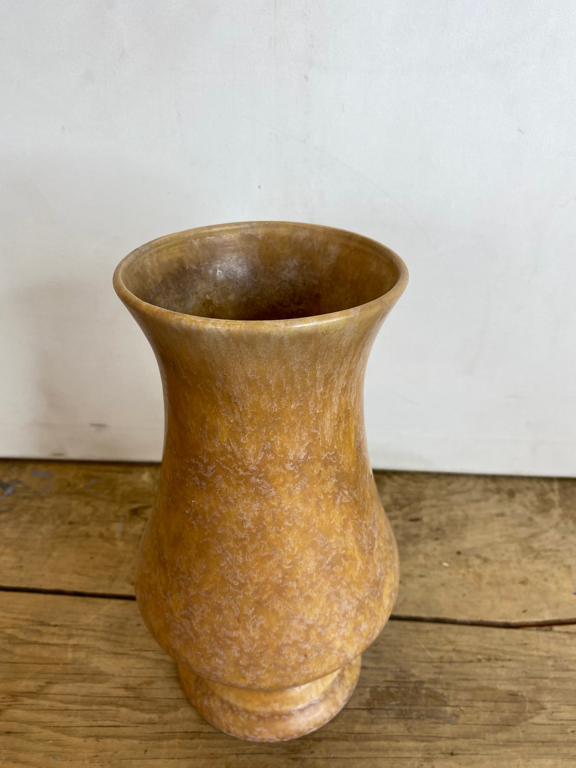 Vintage Flaxman Wade Heath Tall Brown Mottled Ceramic Vases. | Etsy