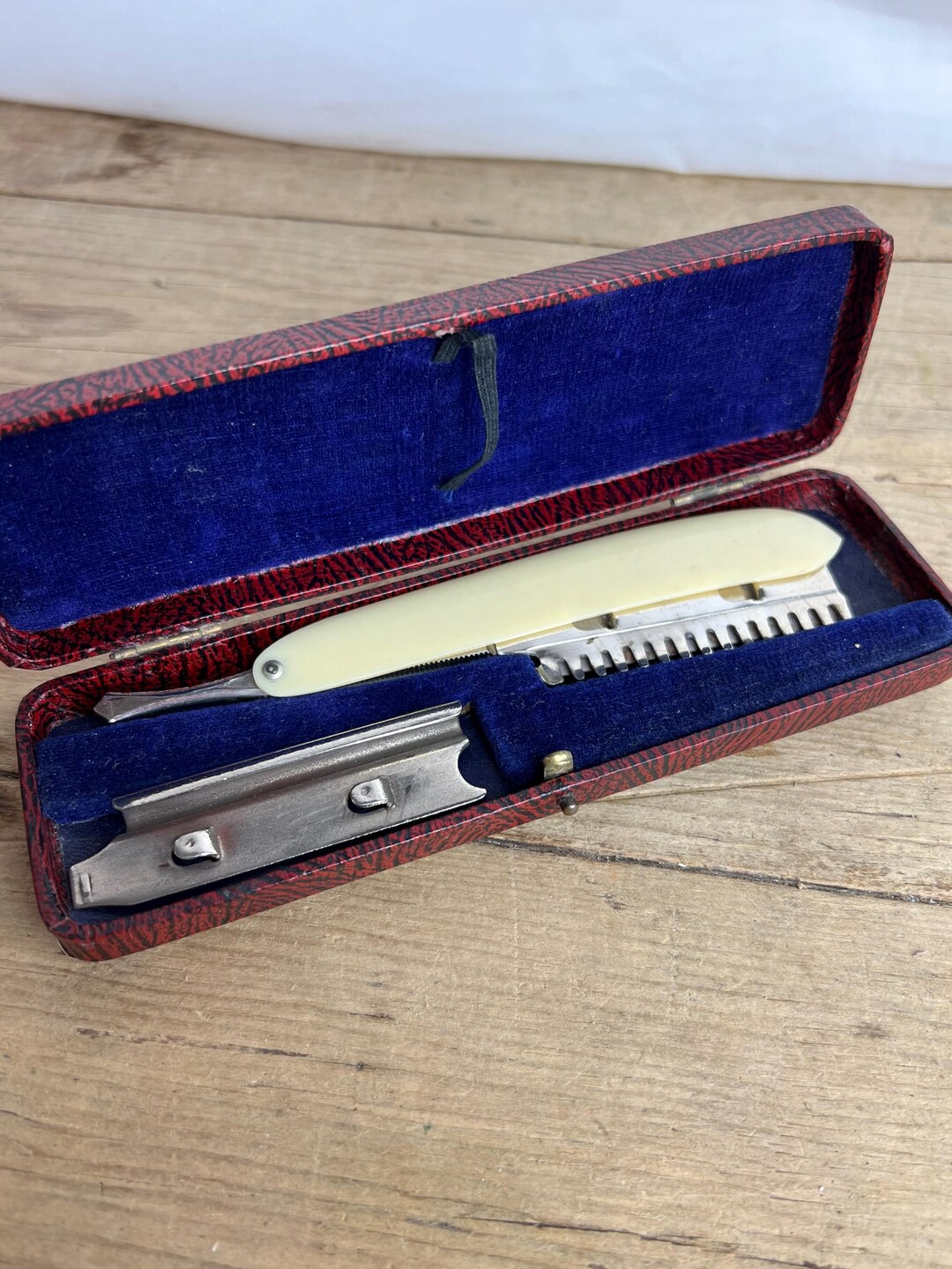 Vintage Boxed Durham Duplex Razor and Shaving Razor - Etsy
