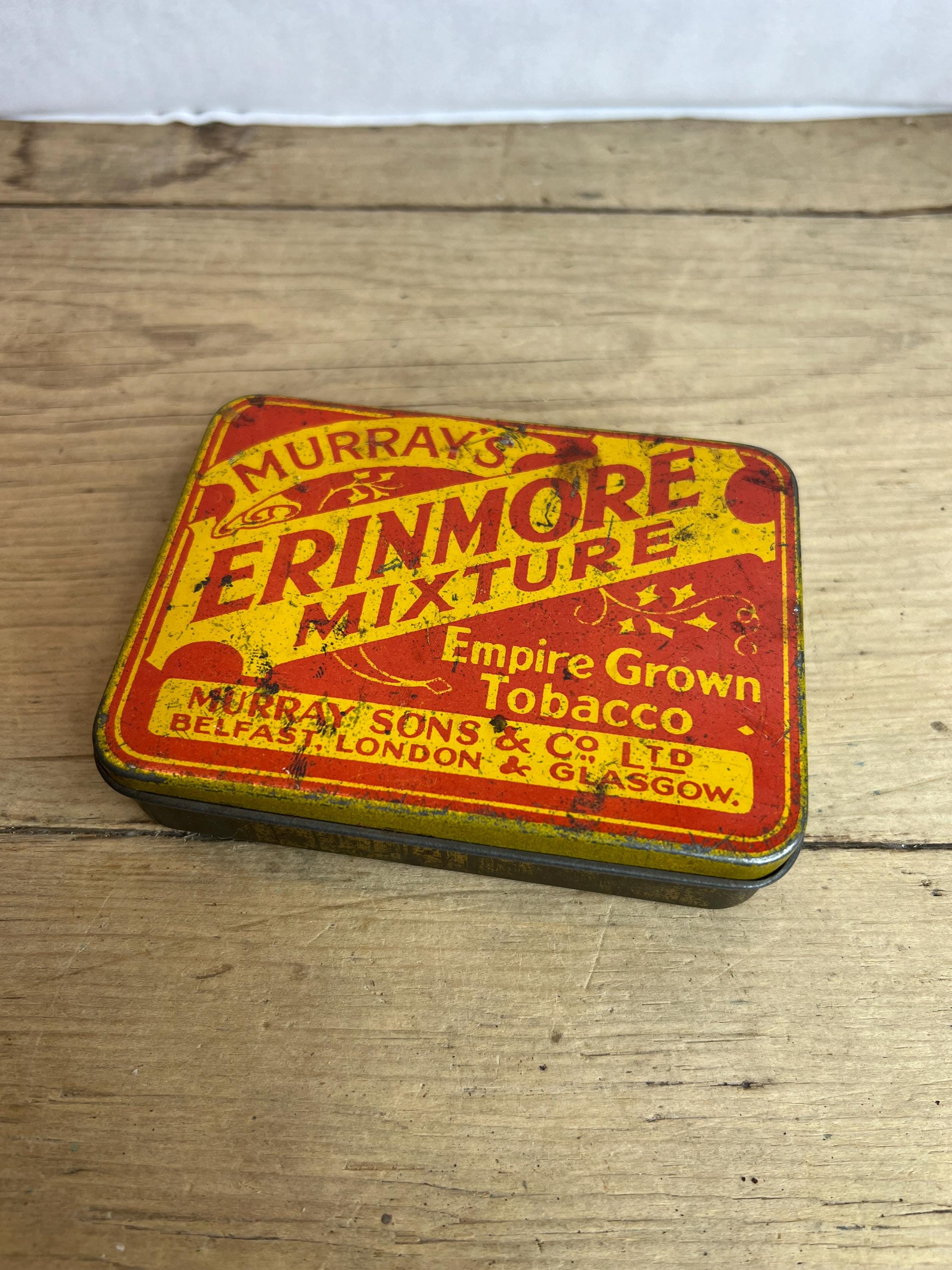 erinmore tobacco tin Erinmore Tobacco Tin