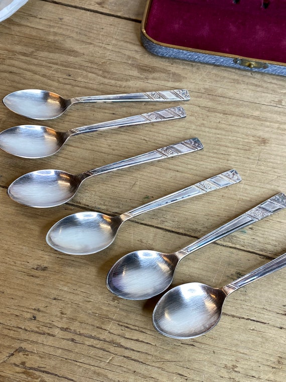 Silver plated spoons sale