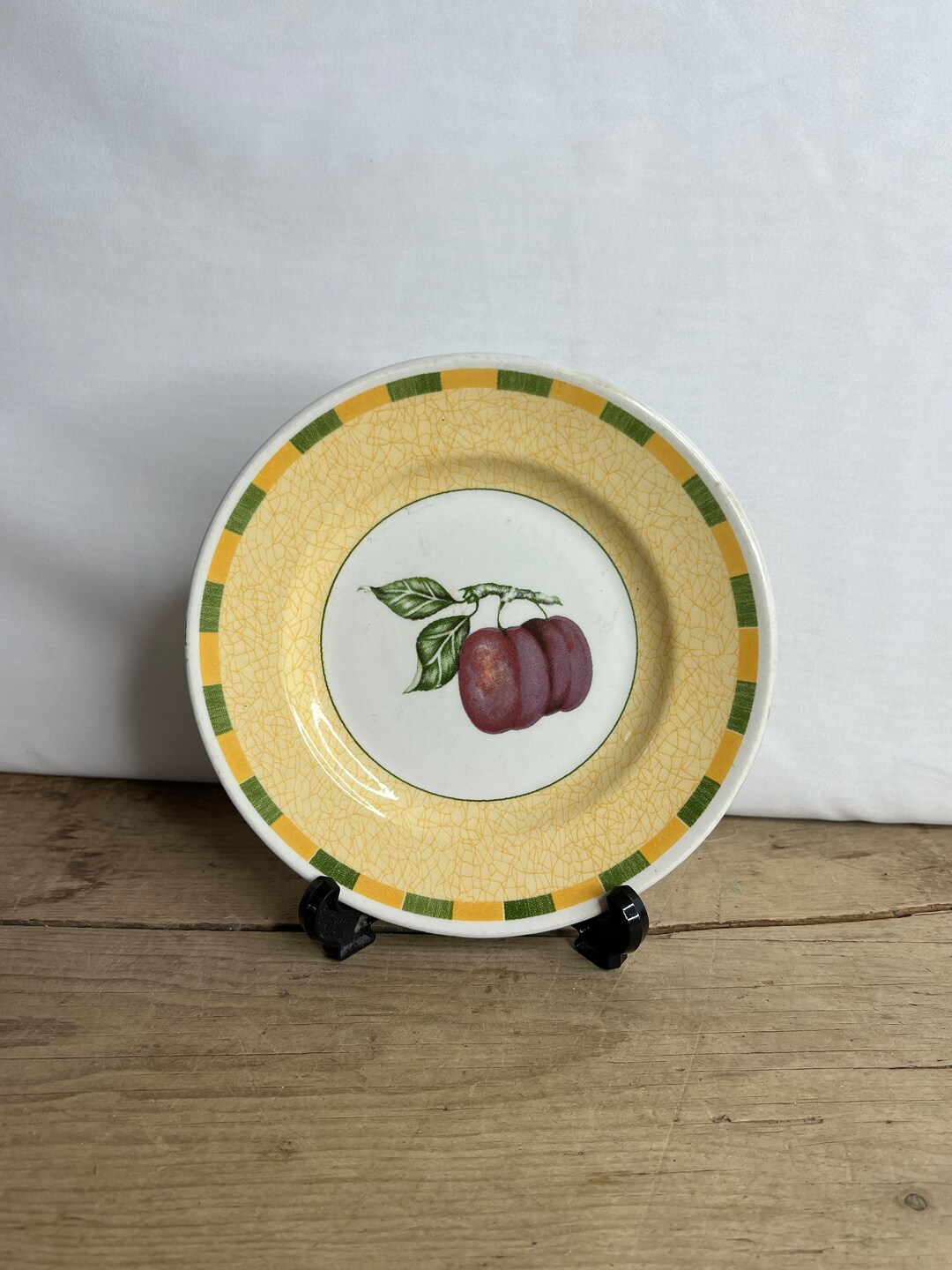 Vintage Churchill Pottery 7 Inch Side Plate Somerset Fruits Etsy