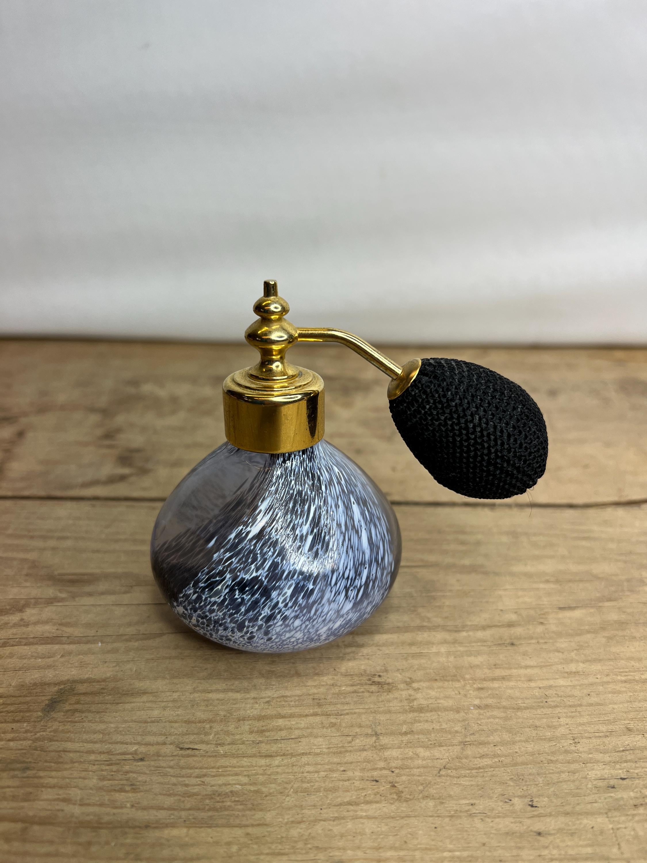 ビンテージ/Caithness /ケイスネス/スコットランド/バルブ式/香水瓶 ビンテージ/Caithness /ケイスネス/スコットランド/バルブ式