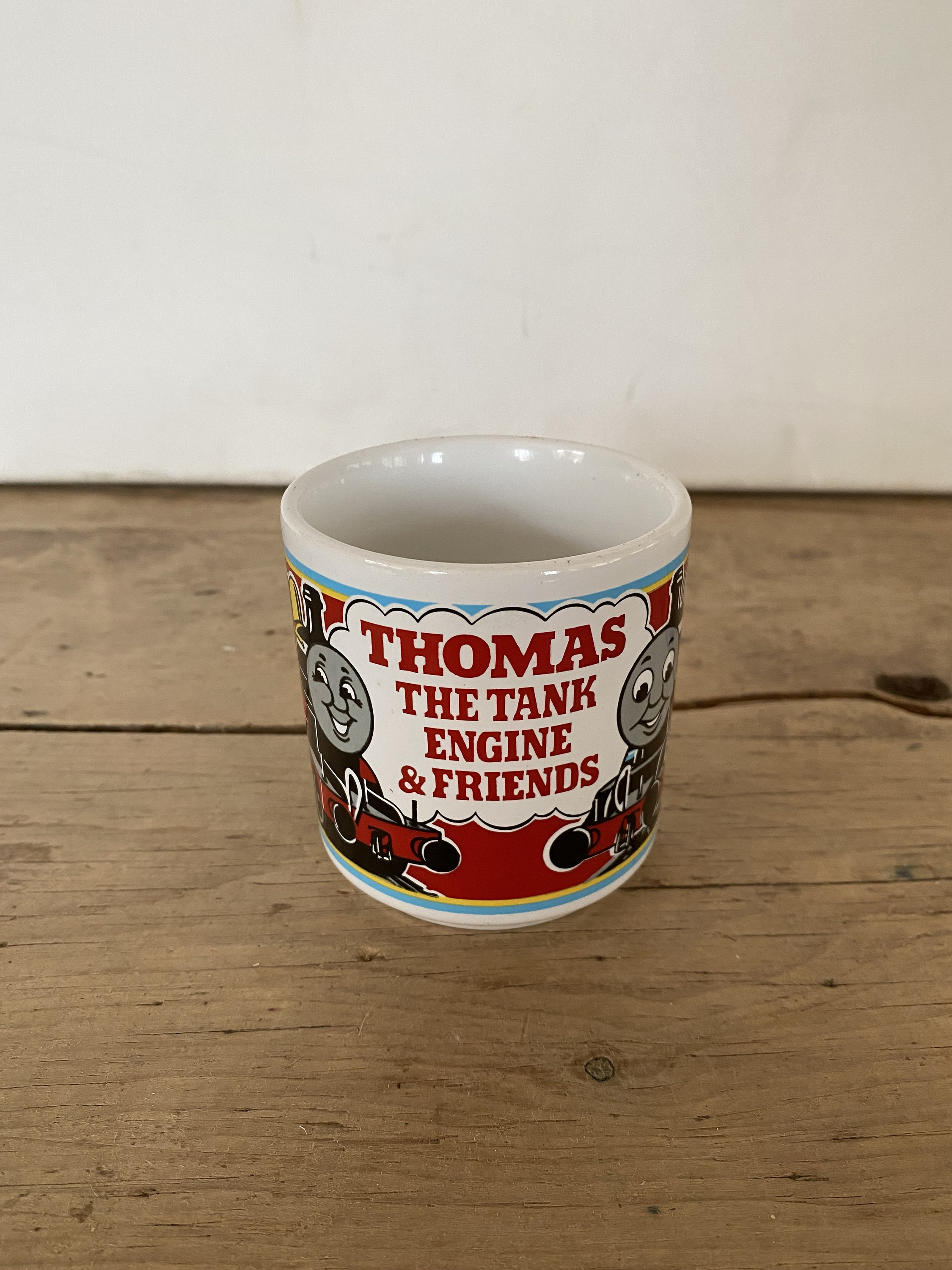 トーマス・ベビントン　デミタスカップ＆ソーサー　Thomas Bevington Vintage Thomas the Tank Engine Mug Made in England. in Good