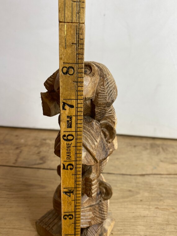 Die 3 weisen Affen nicht hören-sehen-sprechen Holz 10cm handgeschnitzt Die 3 weisen Affen nicht hören-sehen-sprechen Holz 10cm handgeschnitzt