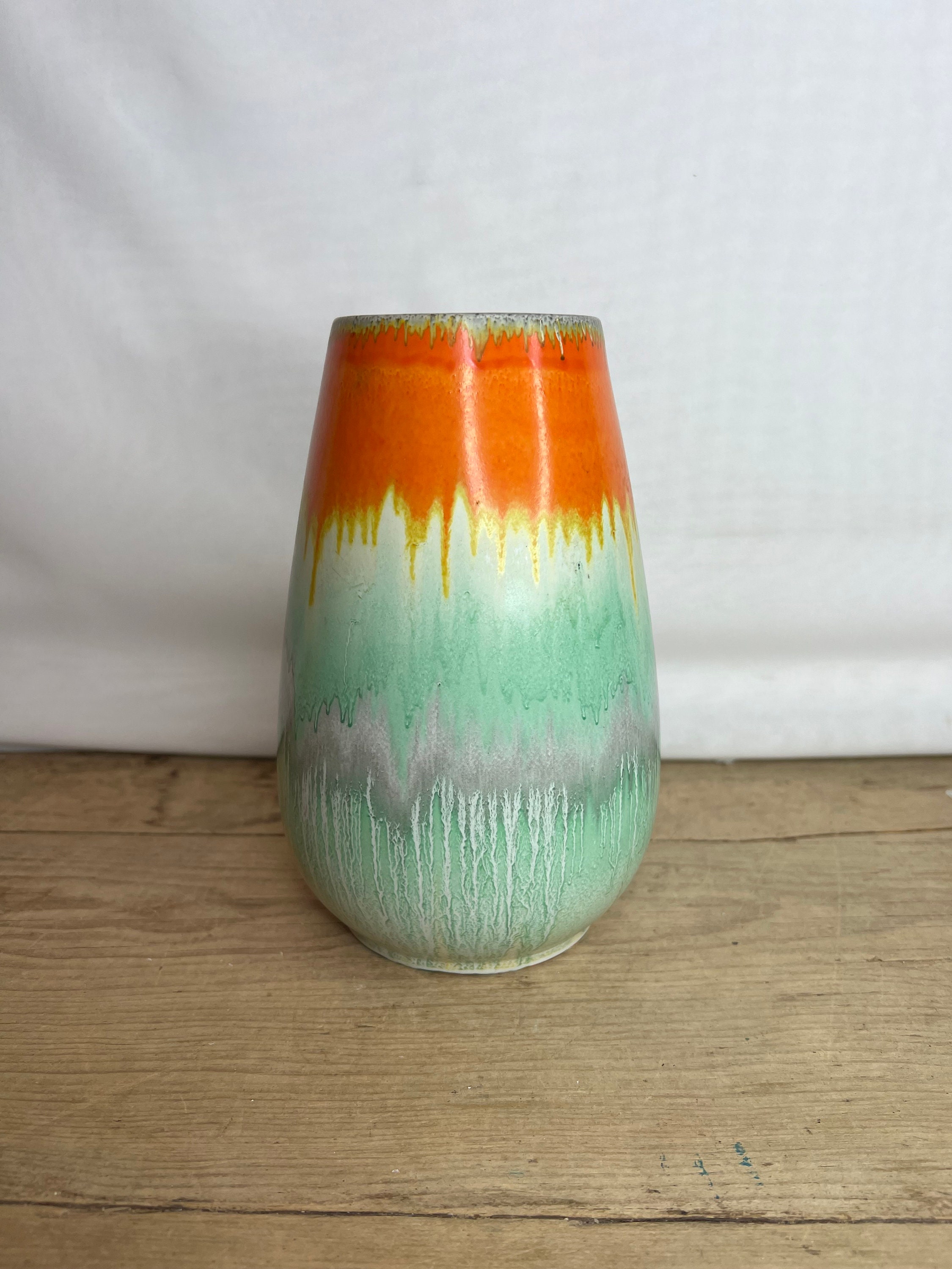 イギリス SHELLEY シェリー 手描きの花瓶 アンティーク フラワーベース