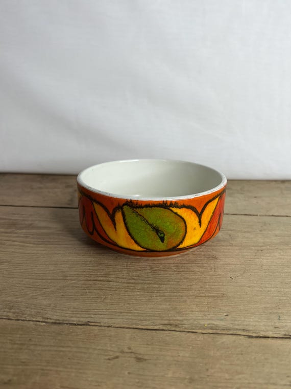 Vintage Poole Pottery Delphis Small Round Bowl Shape 94 Unsigned