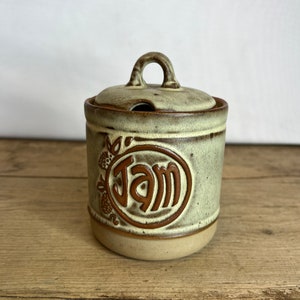vintage Tremar Presingoll Poterie Grès Confiture Pot Mid Century Retro En bon état