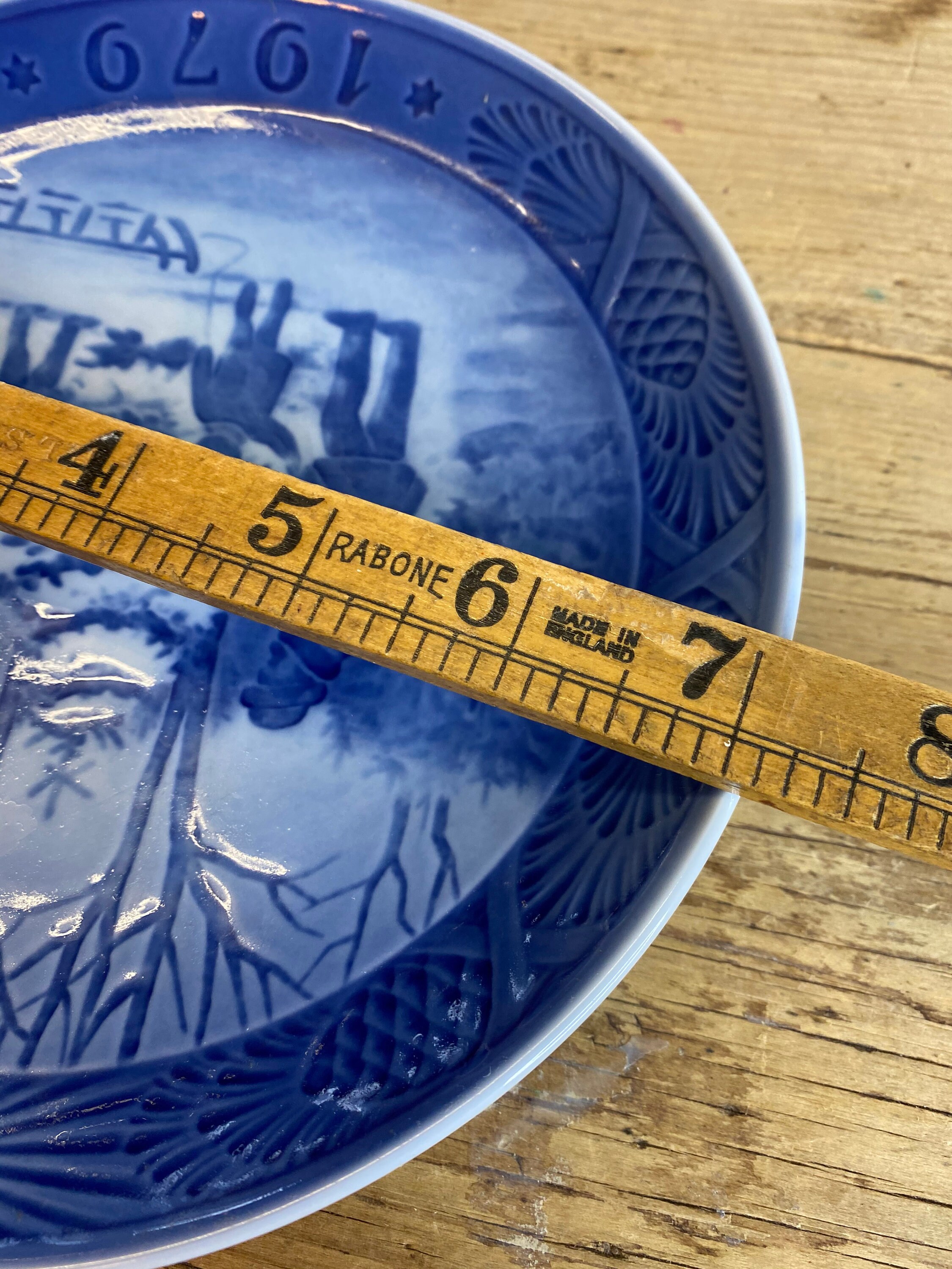 1979年クリスマスプレート ヴィンテージ ロイヤルコペンハーゲン クリスマスプレート 1979