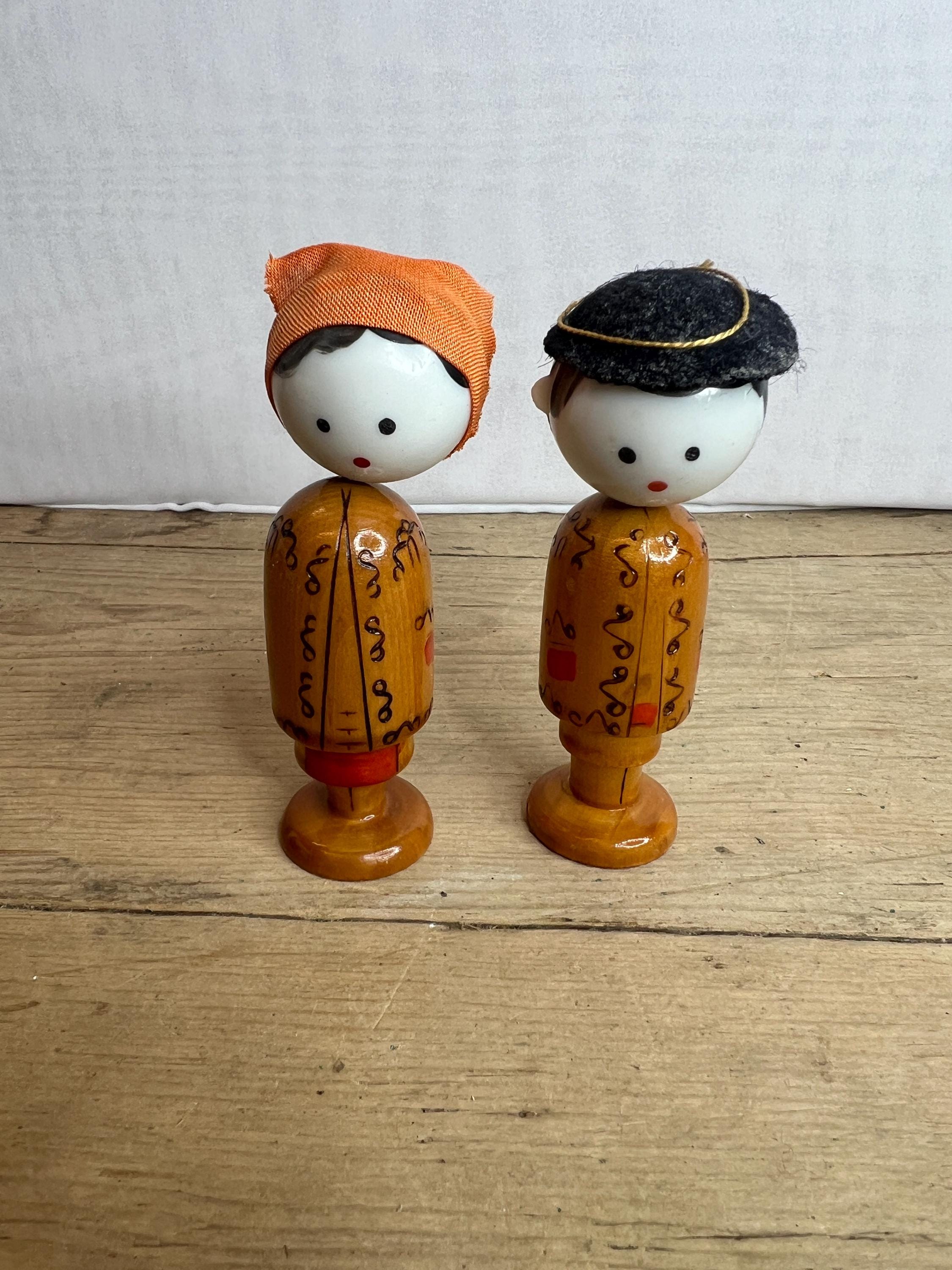 Vintage milieu du siècle tête bobble bobblehead ananas