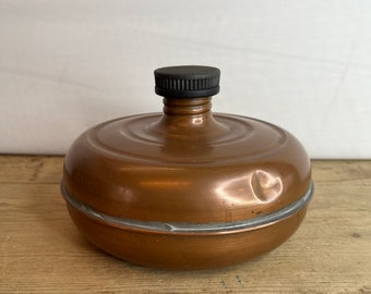 アンティーク、茶色の装飾的な陶器の壺 アンティークの小さな茶色の陶器のインク壺/ボトル。状態良好 - Etsy 日本