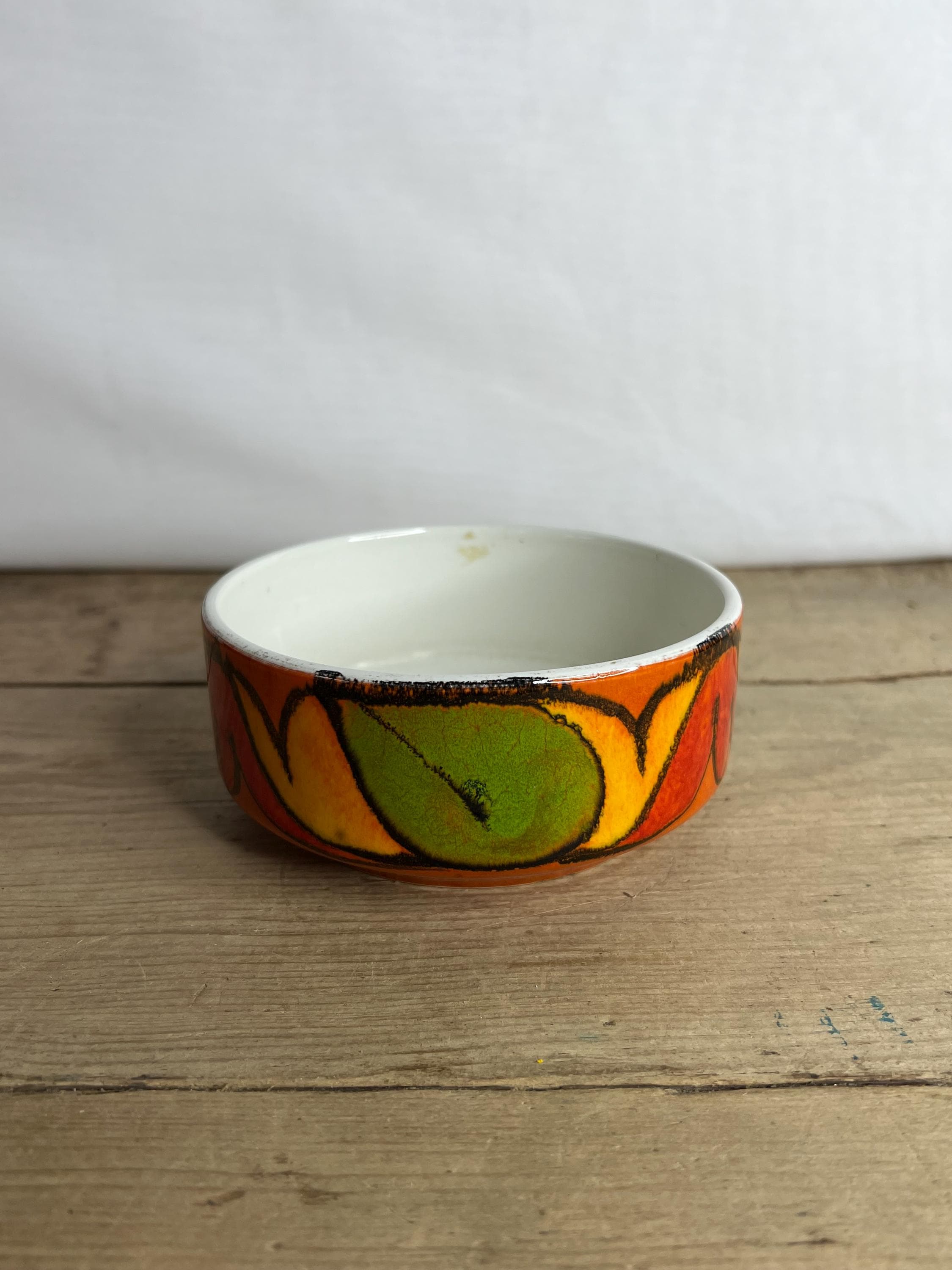 Vintage Poole Pottery Delphis Small Round Bowl Shape 94 Unsigned