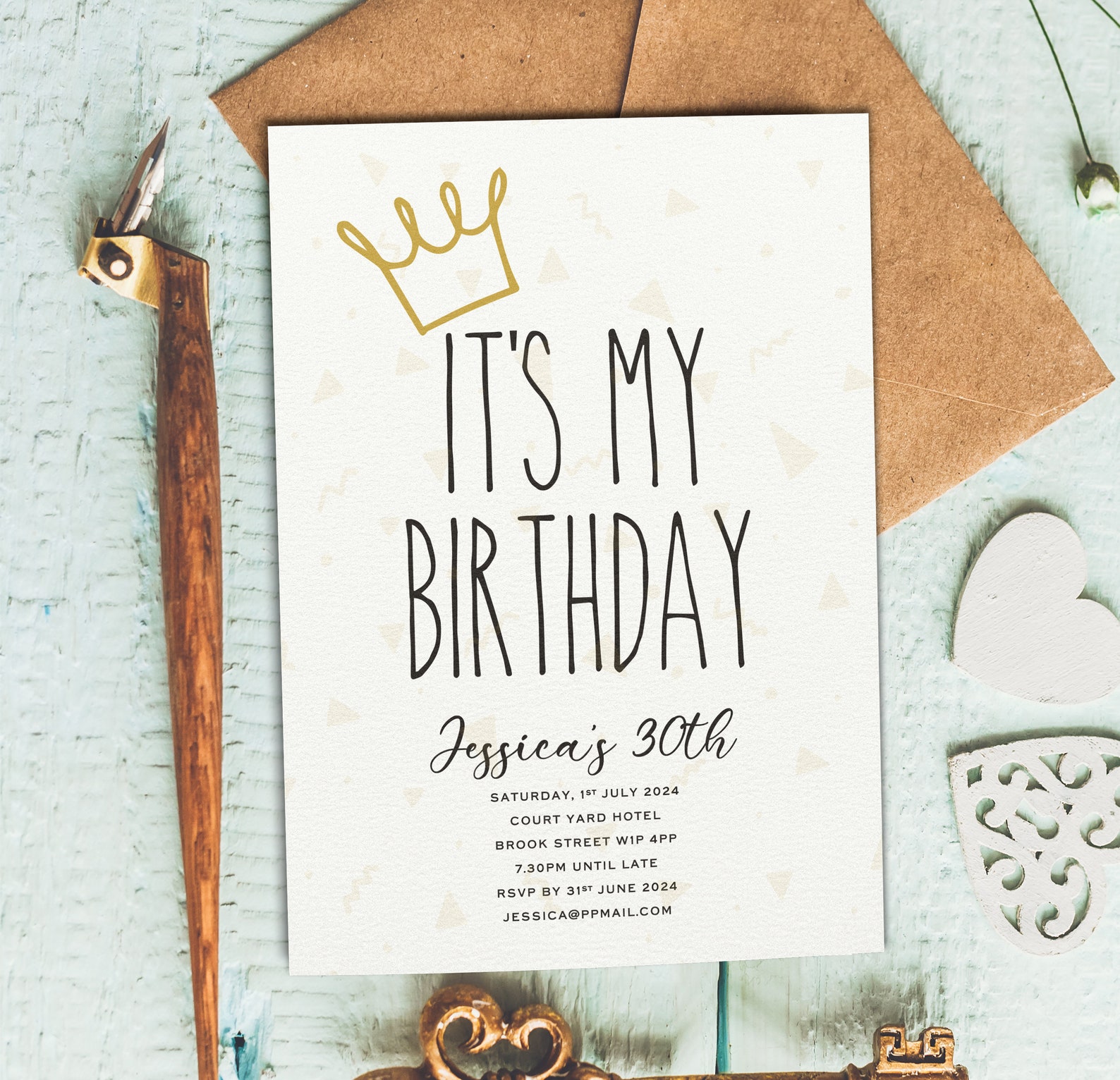 Male Mens Birthday Invitations Birthday Invites For Man | Etsy