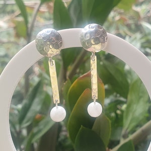 Moonstone Earrings 925 Sterling Silver