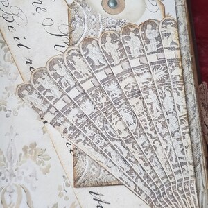 Cameo Recycled Hard Cover Journal: 72 Page Ephemera Book image 5