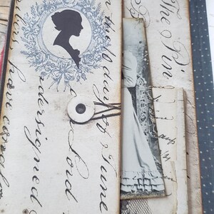 Cameo Recycled Hard Cover Journal: 72 Page Ephemera Book image 9