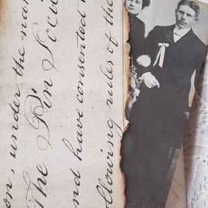 Cameo Recycled Hard Cover Journal: 72 Page Ephemera Book image 6