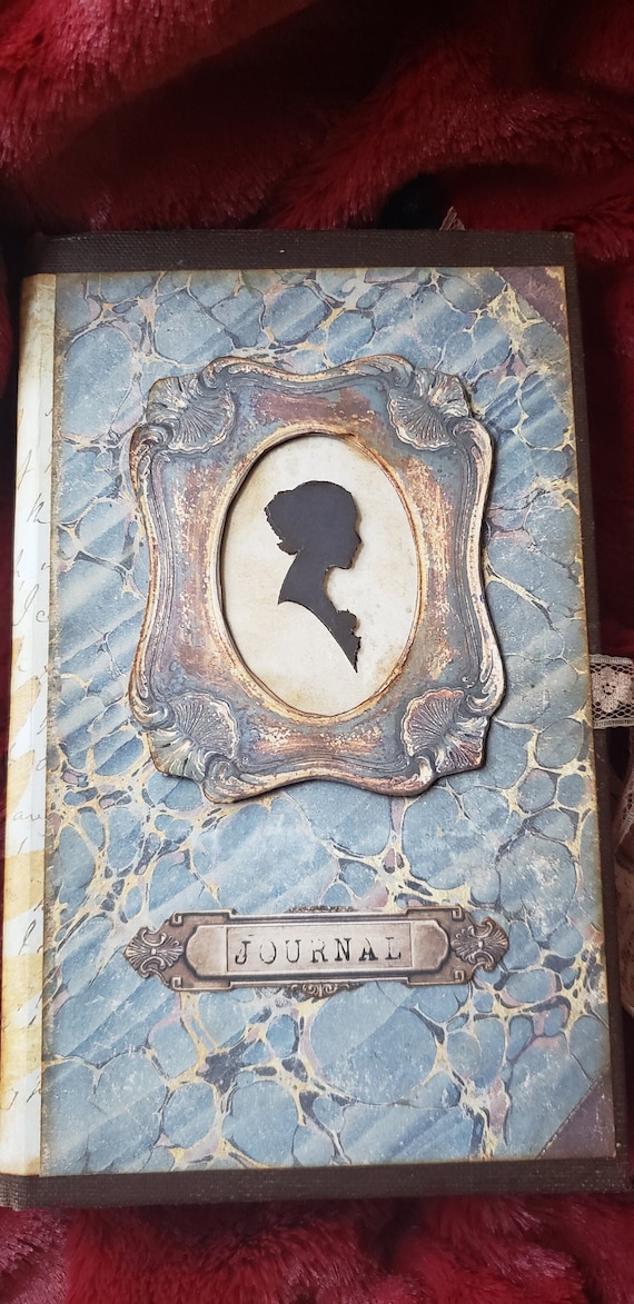 Cameo Recycled Hard Cover Journal: 72 Page Ephemera Book