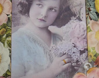 Rosie's Hardcover Journal: Floral Embellished Keepsake