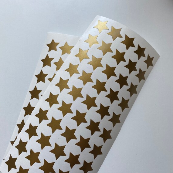 Vinyl Star Stickers Etsy