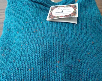 Irischer Donegal Fischerpullover aus 100% Donegal Tweed Wolle