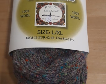 DONEGAL 100% wool socks