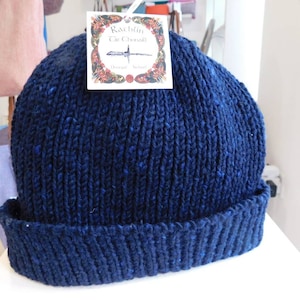 Irish Donegal wool beanie