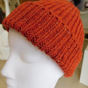 Irish Donegal wool beanie