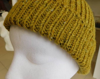 Irish Donegal wool beanie