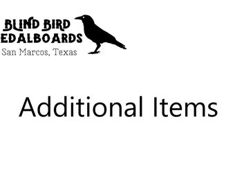Additional Items