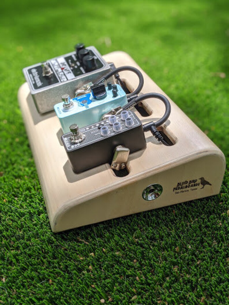 Curved Guitar Pedalboard. Custom Platform for Guitar Bass Etsy UK