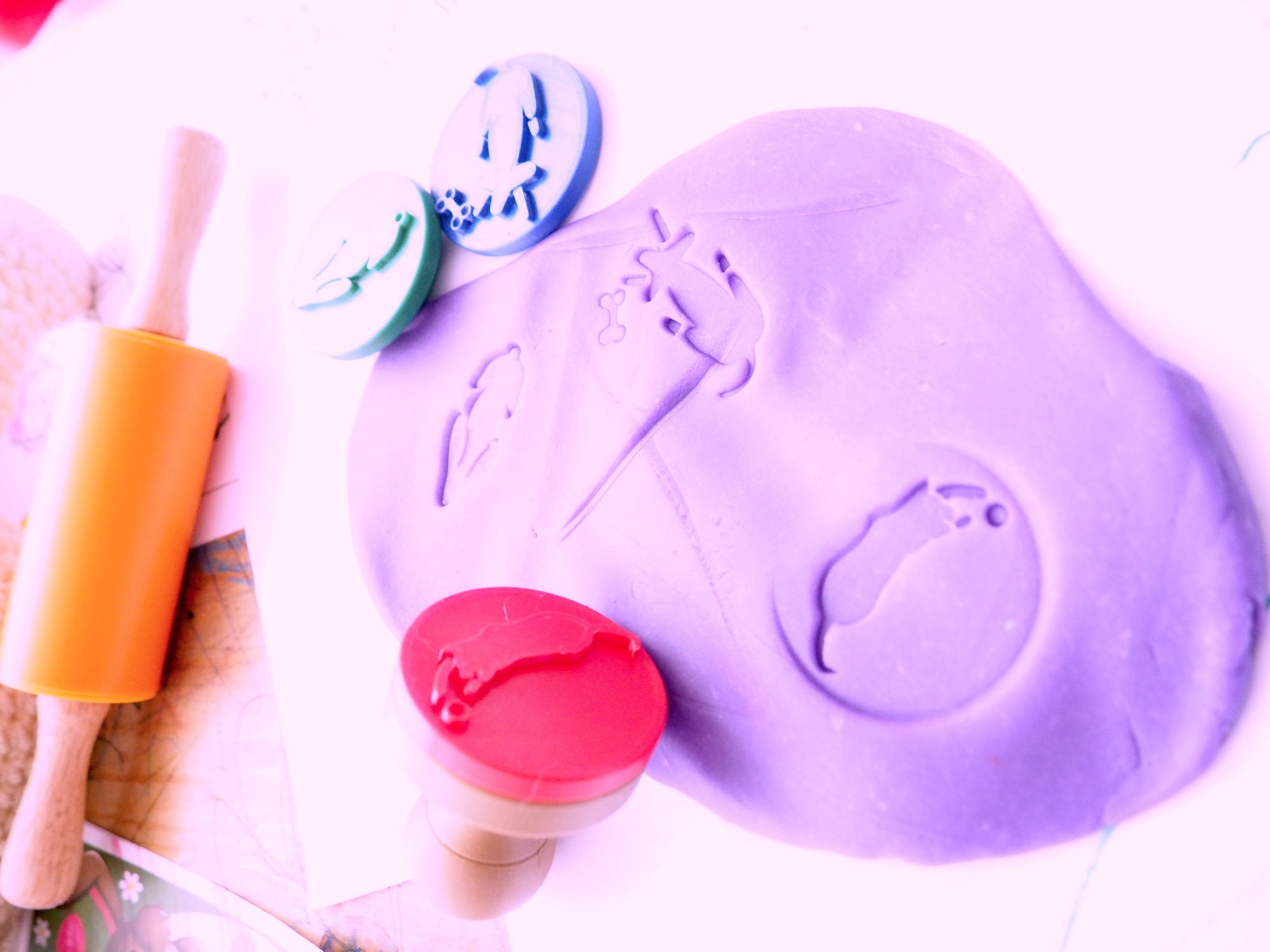 Screw cookie/play dough stamp for kids model for 3D Print Etsy