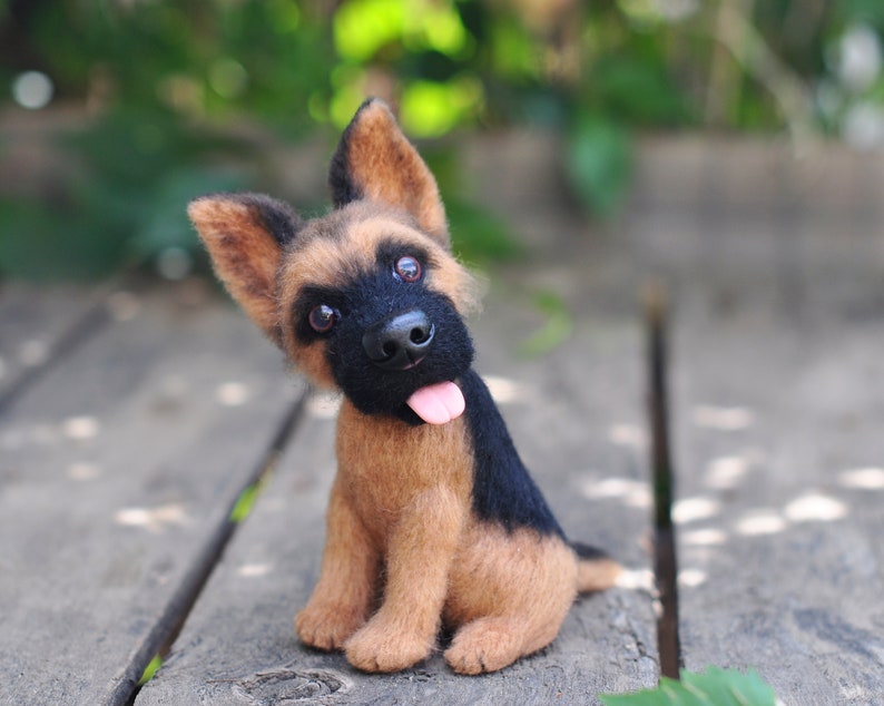 Crochet Pattern German shepherd Dog Crochet Pattern Puppy Etsy