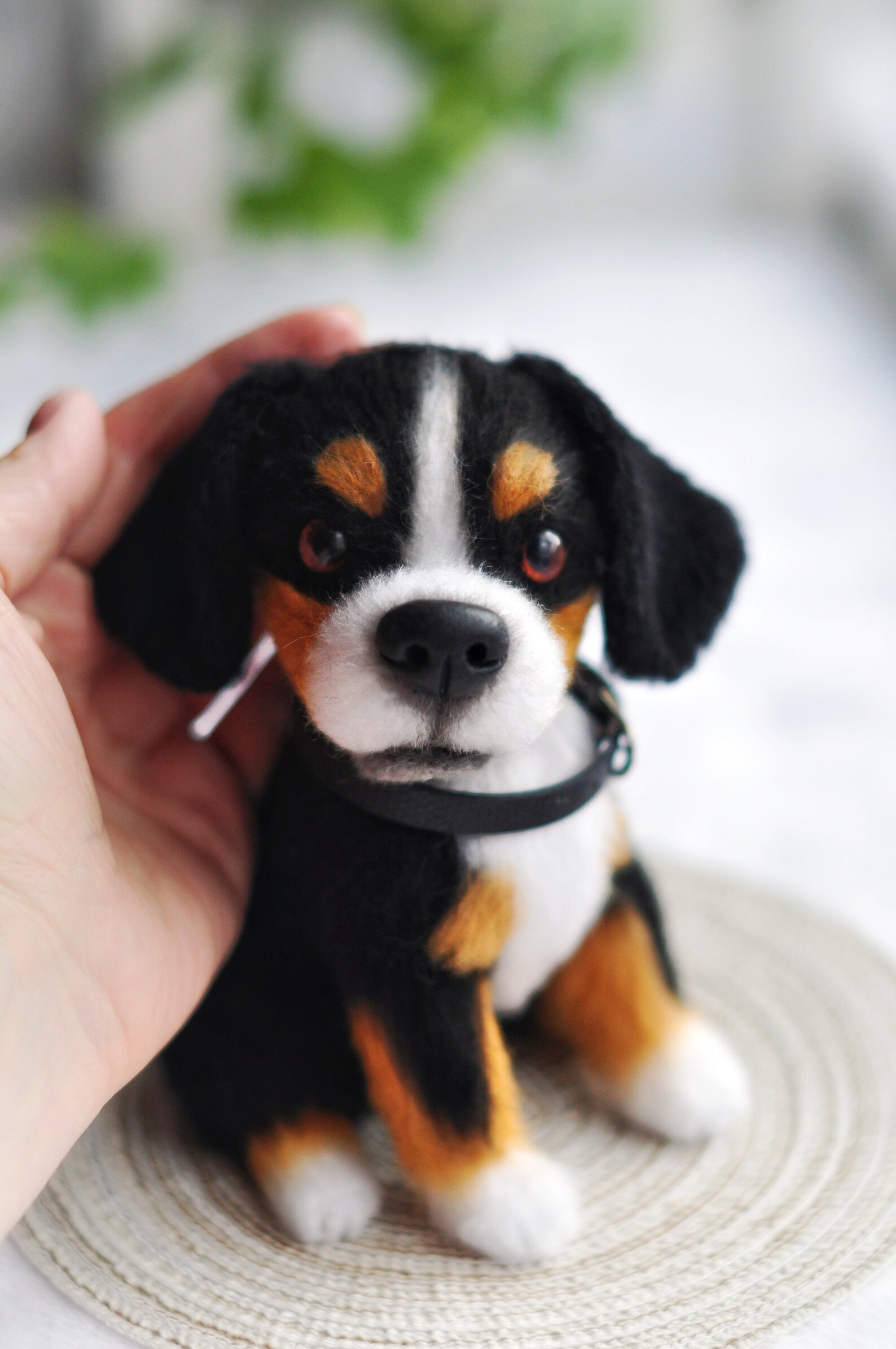 Crochet pattern Bernese Mountain Dog dog stuffed animal Etsy