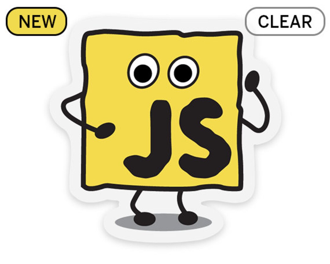 Javascript Thing Sticker - Etsy