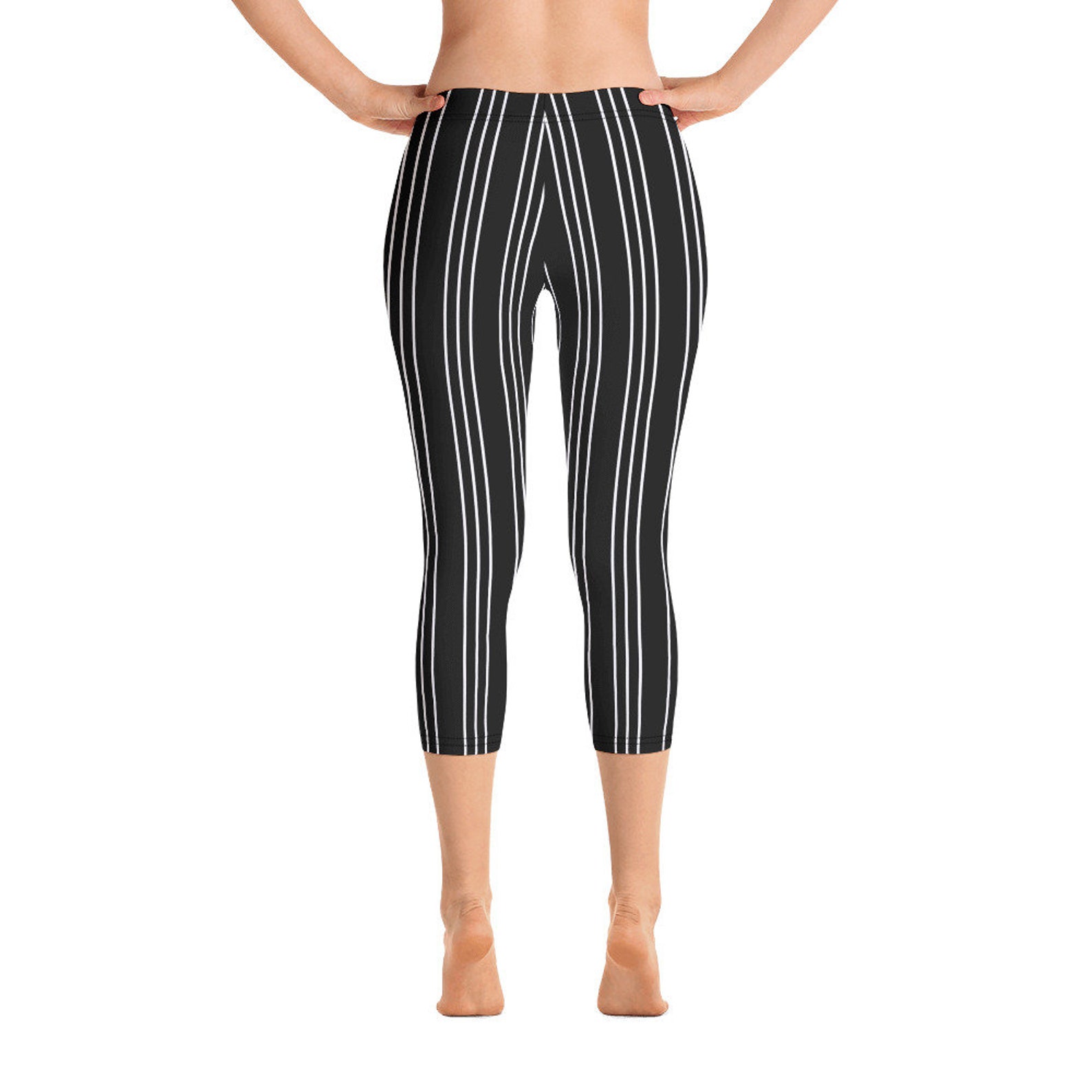 pinstripe capri pants