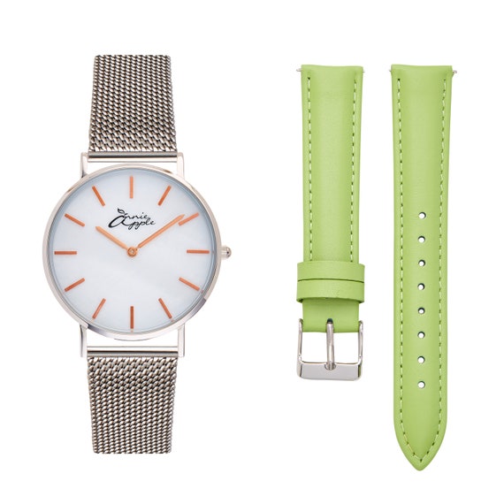 Jumeirah White/rose Gold/lime Interchangeable - Etsy display picture 2