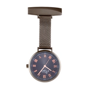 Meraki Rose Gold/Gunmetal Mesh Fob