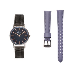 Metanoia Rose Gold/Gunmetal Petite Interchangeable