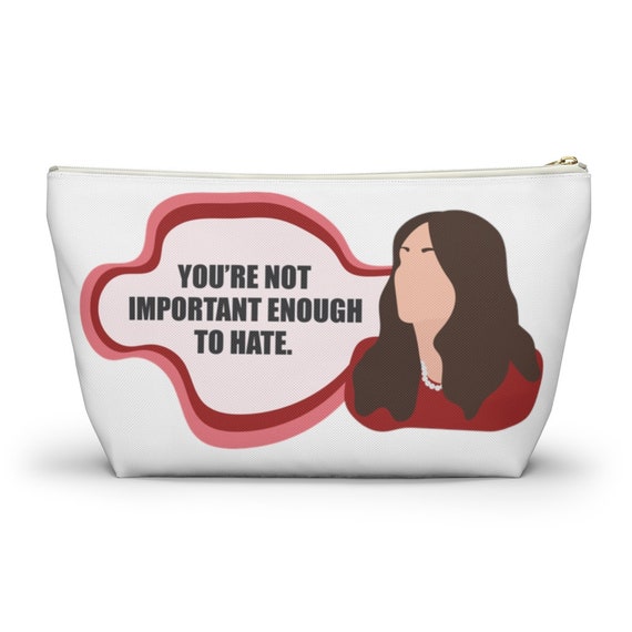 Not Important Enough to Hate Make-up Bag Lisa Vanderpump 