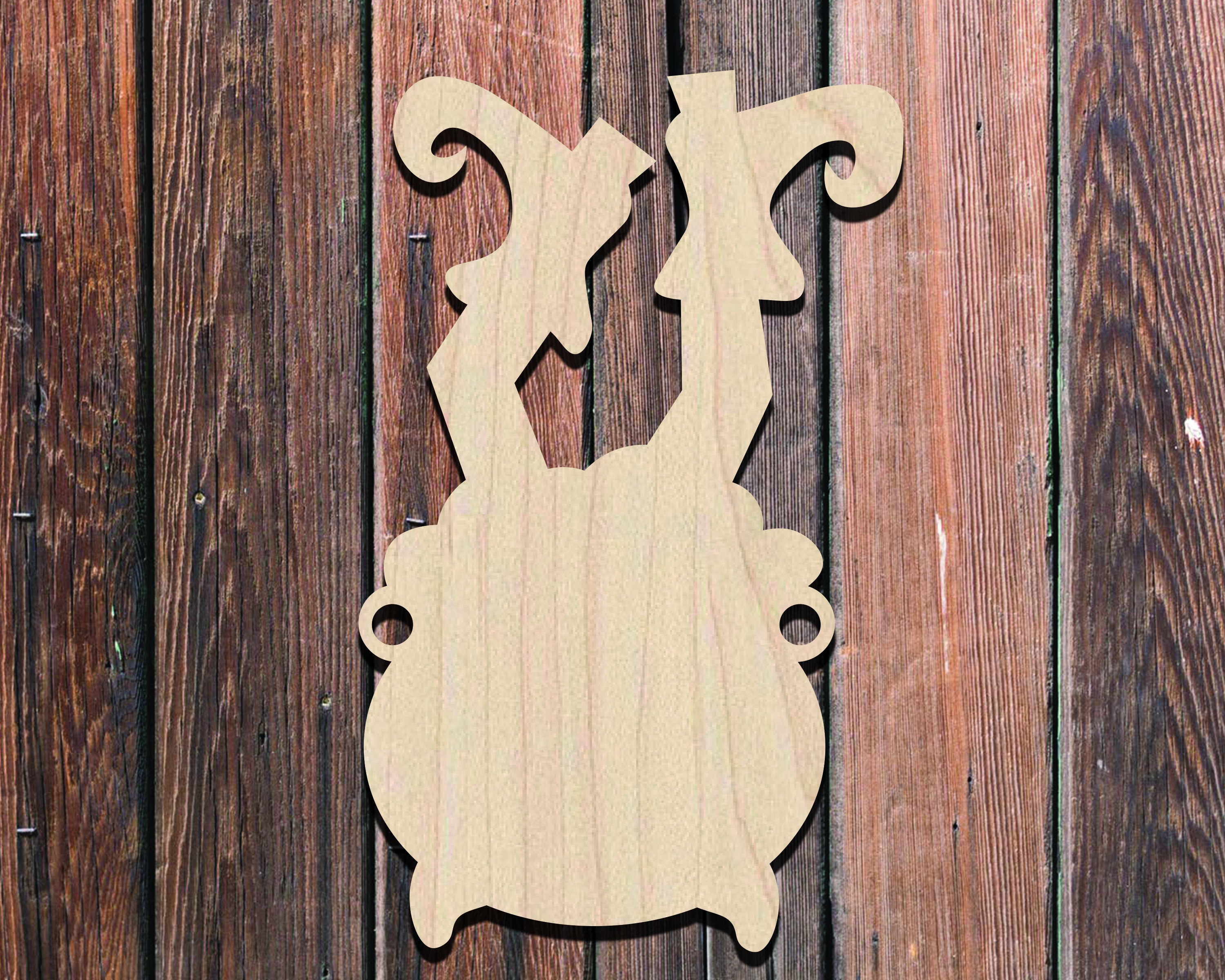 Witch Legs Cauldron Cutout Halloween Wood Cutouts Wood  Etsy Canada