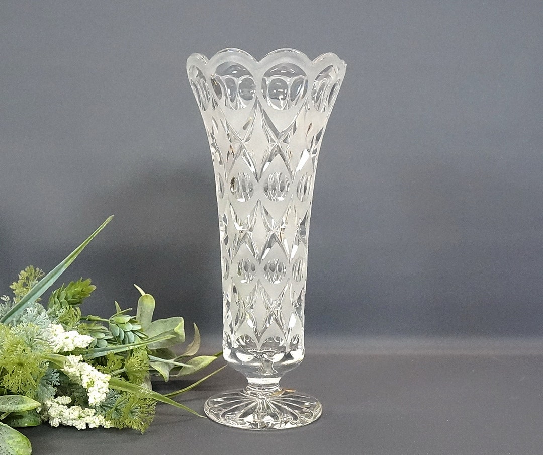Nachtmann Lead Crystal Vase, 24 Cm Lead Crystal 24 Vintage Crystal