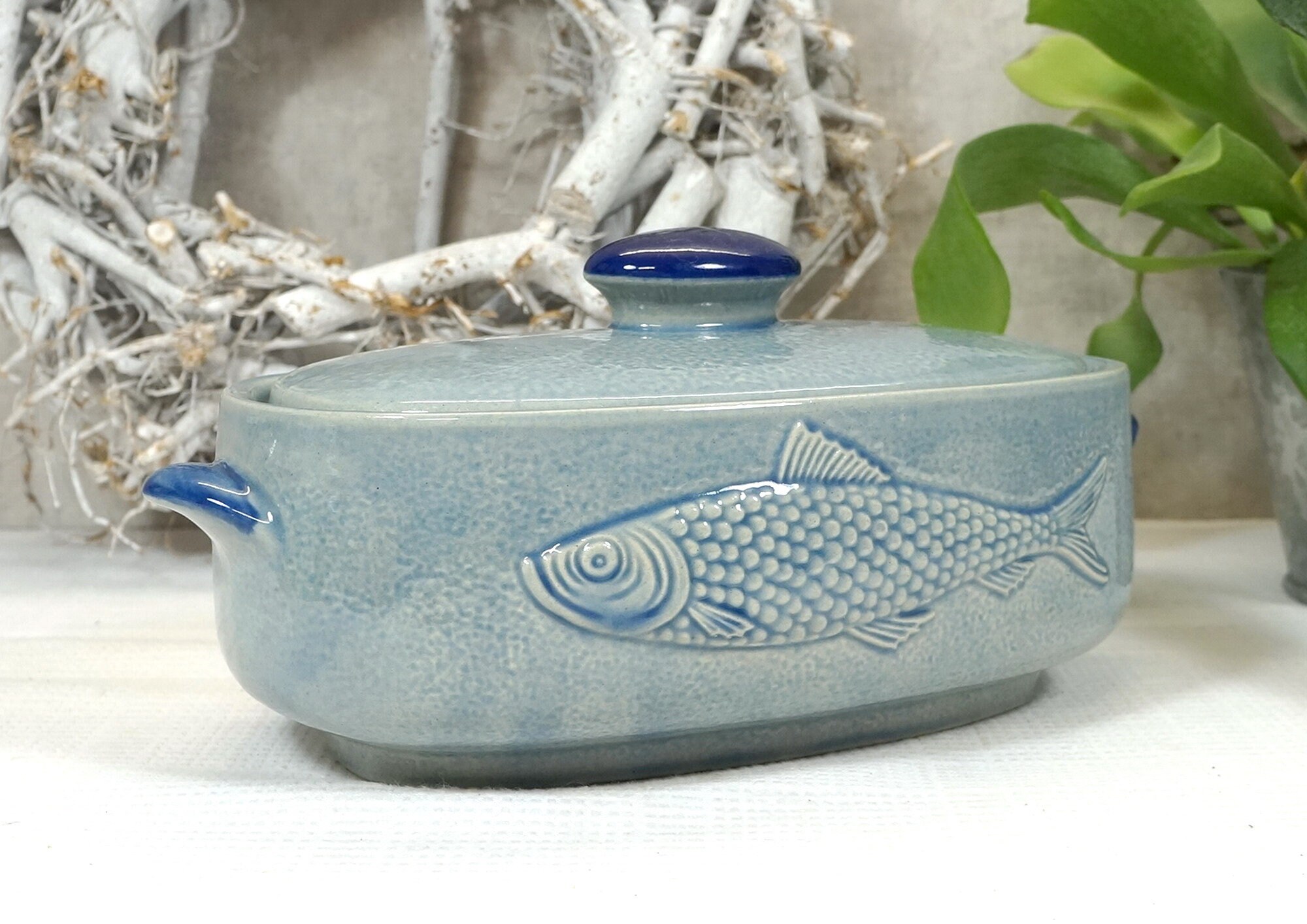 Heringstopf Fischtopf FischterrineTerrine Keramik Marzi - Etsy.de
