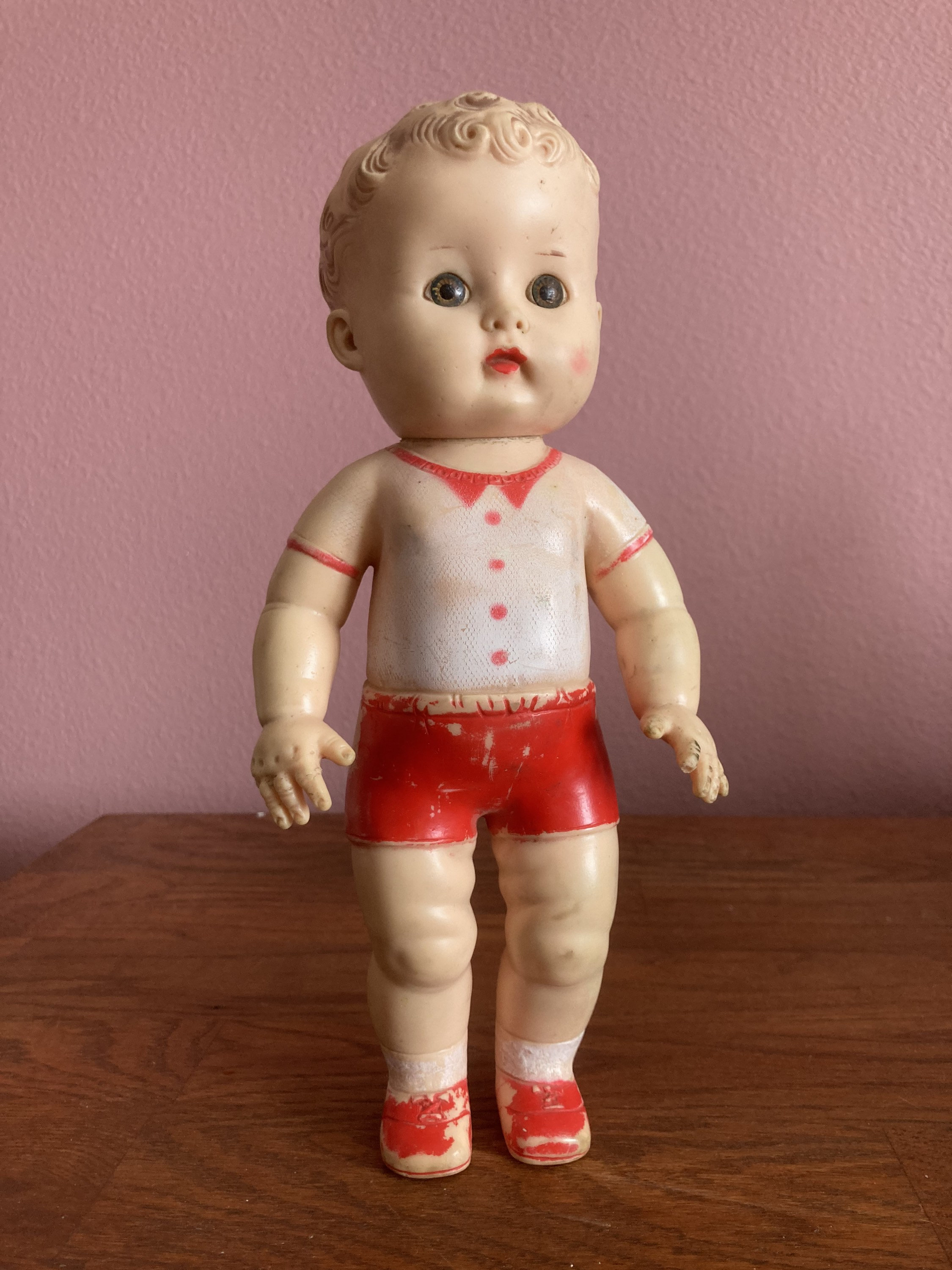 Vintage Red Boy Doll - Etsy Vintage Red Boy Doll - Etsy
