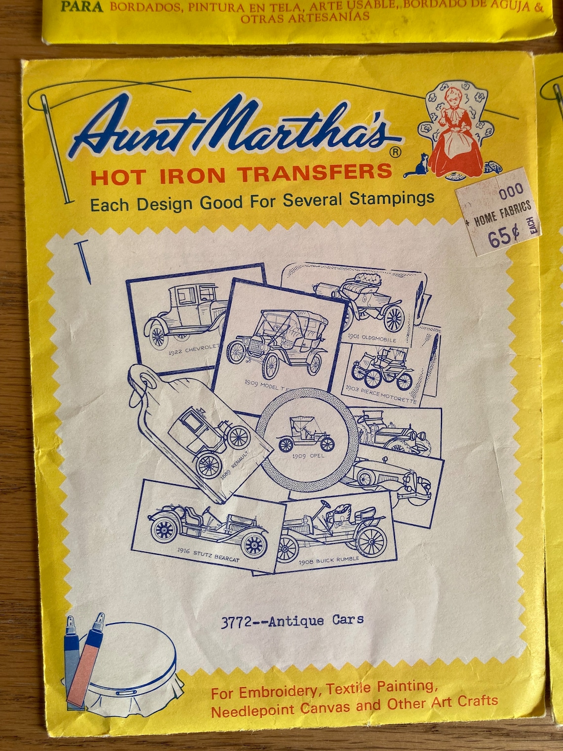 Set of 4 Aunt Marthas Hot Iron Transfers Etsy