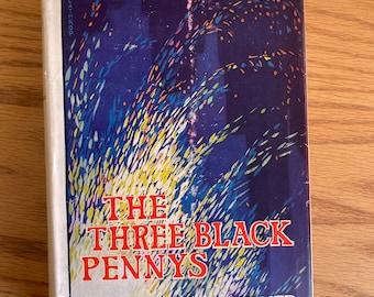 The Three Black Pennys by Joseph Hergesheimer vintage hardcover with dust jacket