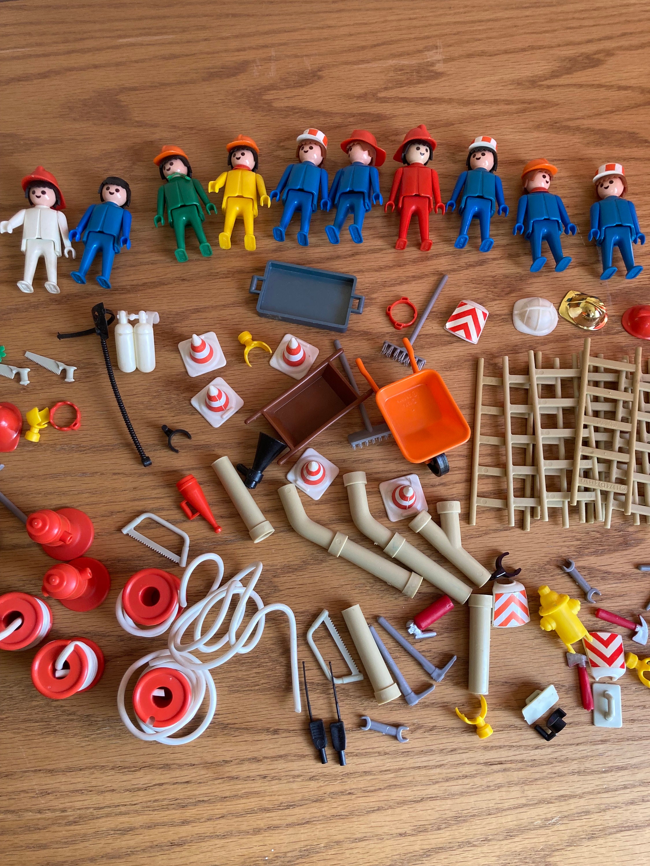 Livre Rare Playmobil Color System 1976 – Thème Pompiers – N°3 – Neuf