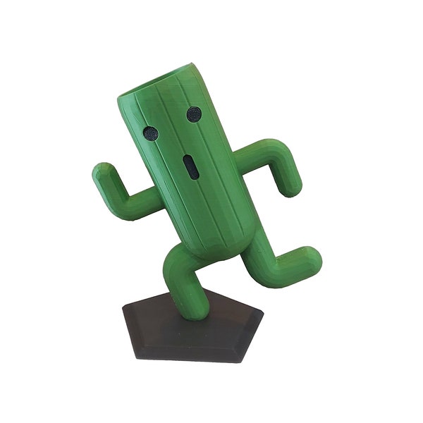 Cactuar Planter, Final Fantasy Game Series, Great For Succulents or Other Small Plants